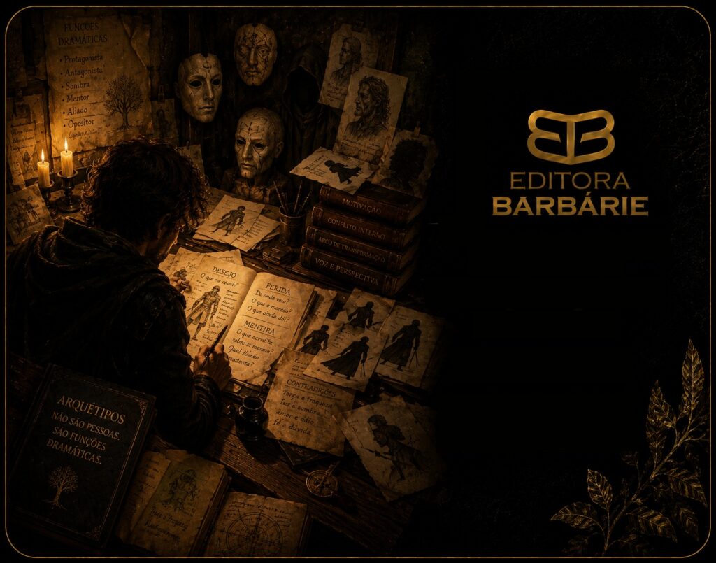 Criação de personagens A Oficina Barbárie — Aula 06