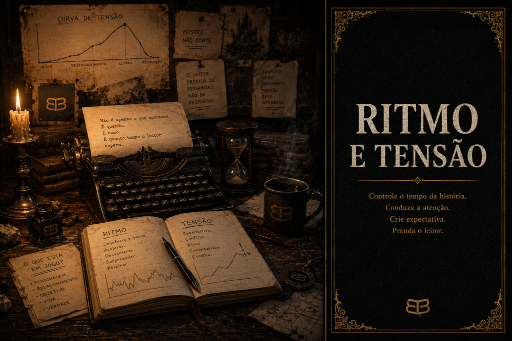 Ritmo narrativo como construir tensão e prender o leitor à história